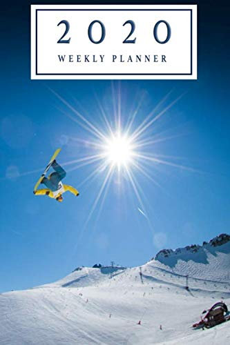 2020 Weekly Planner Snowboard: 2020 weekly Snowboard Planner | Jan 1, 2020 to Dec 31, 2020 | Weekly Organizer / Diary