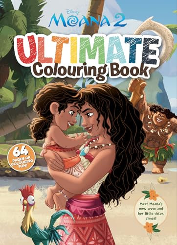 Moana 2: Ultimate Colouring Book (Disney)