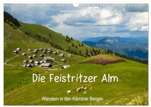 Die Feistritzer Alm - Wandern in den Kärntner Bergen (Wandkalender 2026 DIN A3 quer), CALVENDO Monatskalender: Feistritzer Alm in den Bergen Österreichs. (CALVENDO Orte)