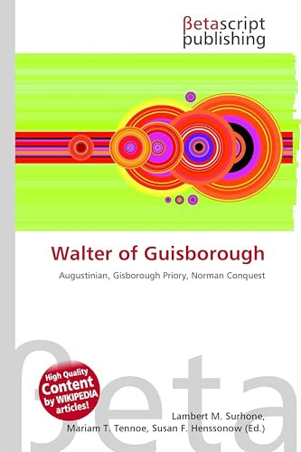 Walter of Guisborough: Augustinian, Gisborough Priory, Norman Conquest