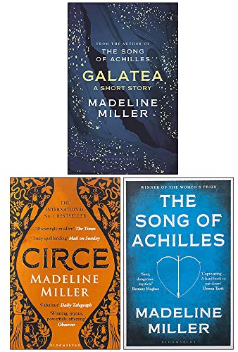 Madeline Miller Collection 3 Books Set (Galatea[Hardcover], Circe, The Song of Achilles)