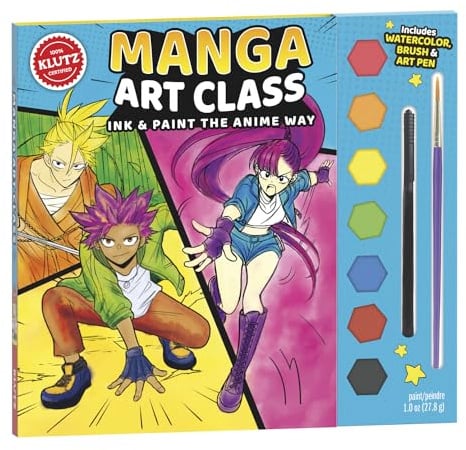 KLUTZ Manga Art Class: 2