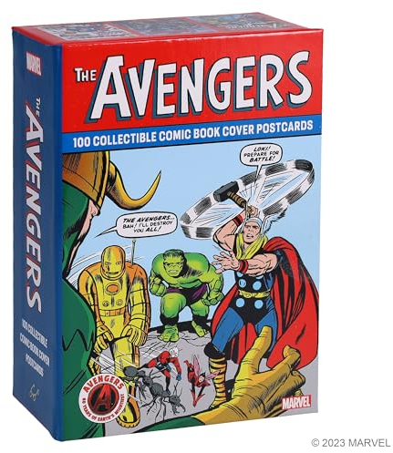 Avengers: 100 Collectible Comic Book Cover Postcards