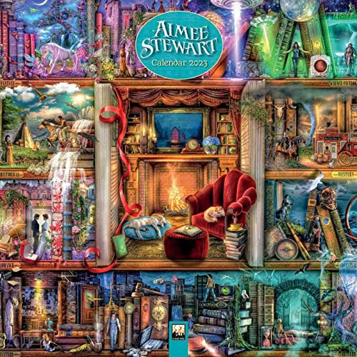 Aimee Stewart 2023: Original Flame Tree Publishing-Kalender [Kalender] (Wall-Kalender)
