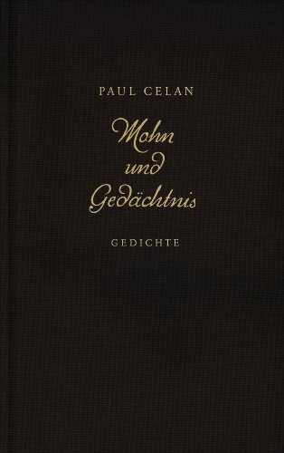Mohn und Gedächtnis: Gedichte