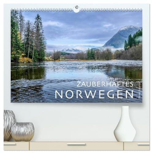 ZAUBERHAFTES NORWEGEN (hochwertiger Premium Wandkalender 2026 DIN A2 quer), Kunstdruck in Hochglanz: Norwegens Westküste, Senja und Lofoten in eindrucksvollen Bildern. (CALVENDO Orte)