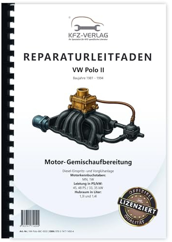 VW Polo 2 86C (81-94) Diesel Einspritz Vorglühanlage 1,3/1,4l Reparaturanleitung