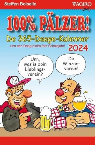 100%-PÄLZER! 365-Daage-Kalenner 2024