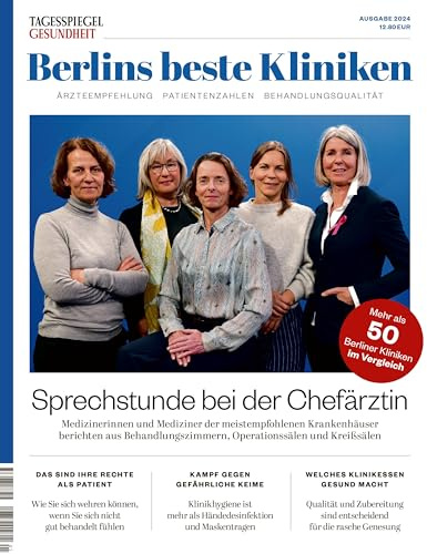 Berlins beste Kliniken 2024: Tagesspiegel Gesundheit