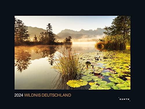 Wildnis Deutschland - KUNTH Wandkalender 2024: Hochwertiger, bildstarker Kalender mit Spiralbindung im Großformat (KUNTH Wandkalender Black Edition 60 x 45 cm)