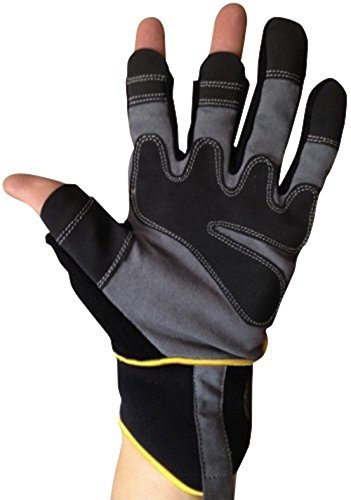 Easy Off Gloves Fingerlose Mechaniker Handschuhe erhältlich in Grössen 7-11