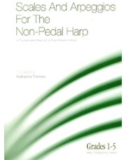 Scales And Arpeggios For The NOn Pedal Harp Of The Associated Board Of The Royal Schools Of Music. Grades 1-5