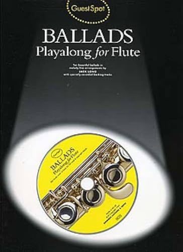 Guest Spot: Ballads Playalong For Flute (Album): Noten, CD für Flöte