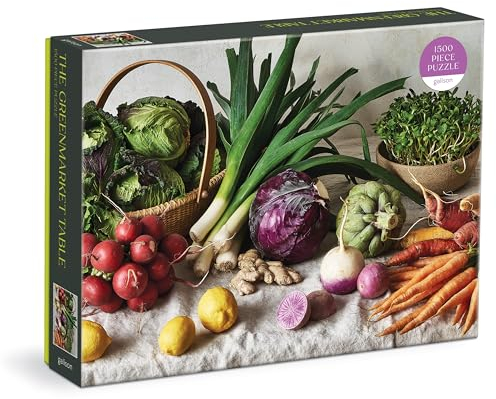 The Greenmarket Table Puzzle: 1500 Pieces