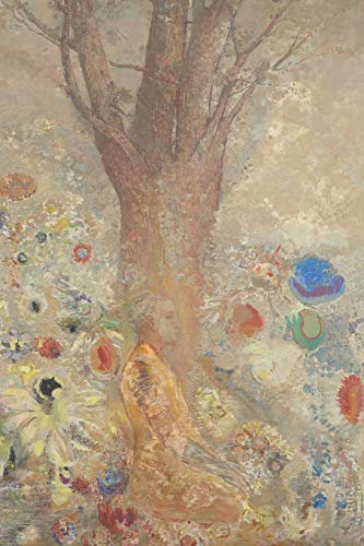 Art Journal: Odilon Redon - The Buddha - Art Cover College Ruled Notebook | 110 Pages