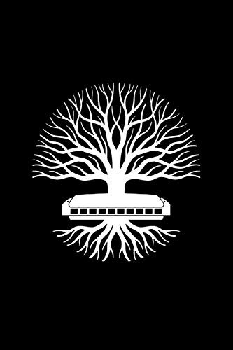 Mundharmonika: A5 Tabulatur Block mit leeren Tabulaturlinien - 120 Seiten Tab Notizbuch perfekt als Notenbuch oder Notenheft, passendes Geschenk für Mundharmoniker Musiker!