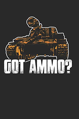 Got Ammo: Panzer Notizbuch A5 blanko 110 Seiten