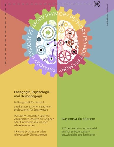 Psymory Lernkarten Spiel: Lernkarten zur Erzieherausbildung