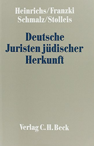 Deutsche Juristen jüdischer Herkunft