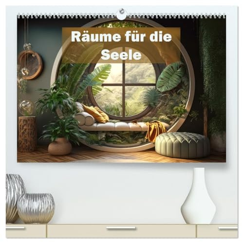 Räume für die Seele (hochwertiger Premium Wandkalender 2026 DIN A2 quer), Kunstdruck in Hochglanz: Wohnoasen der Ruhe (CALVENDO Lifestyle)