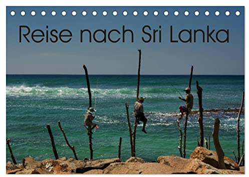 Reise nach Sri Lanka (Tischkalender 2026 DIN A5 quer), CALVENDO Monatskalender: Traumhafte Insel im Indischen Ozean (CALVENDO Orte)