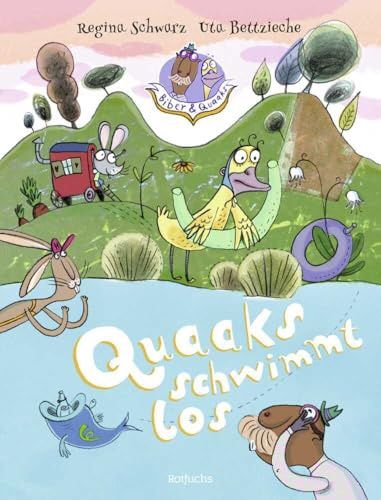Biber & Quaaks: Quaaks schwimmt los