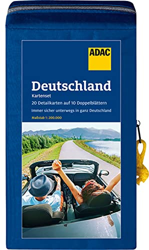 ADAC KartenSet Deutschland 2021/2022 1:200.000: 20 Detailkarten auf 10 Doppelblättern