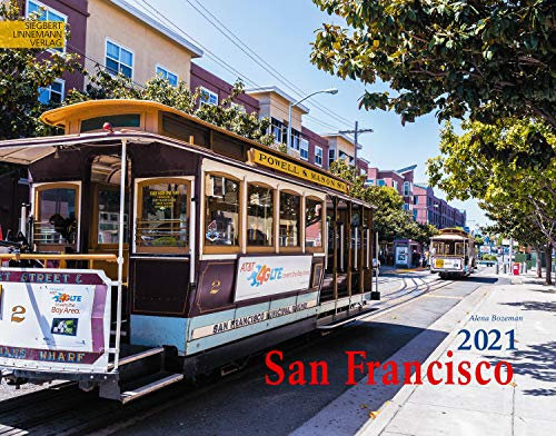 San Francisco Calendar 2021 | 58 cm x 45.5 cm | Wall-calendar California, America: Großformat-Kalender 58 x 45,5 cm