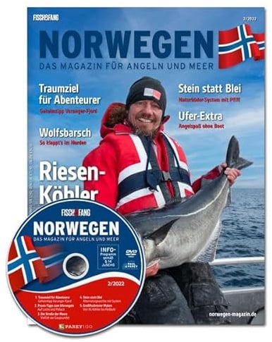 Norwegen-Magazin Nr. 2/22 + DVD (Norwegen Magazin: Das Magazin für Angeln und Meer)