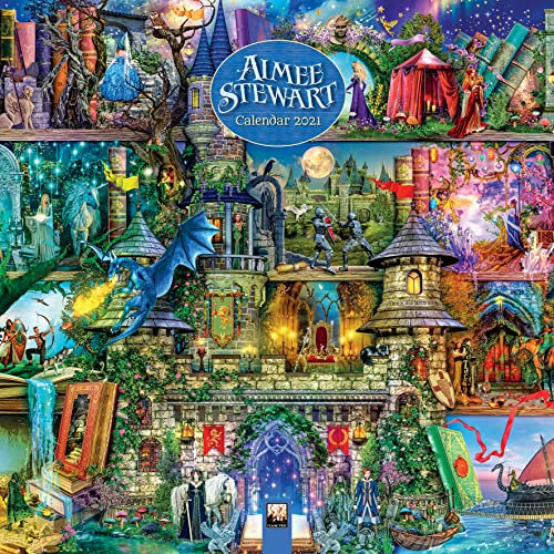 Aimee Stewart 2021: Original Flame Tree Publishing-Kalender [Kalender] (Wall-Kalender)