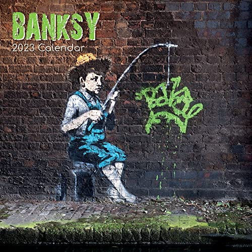 Banksy 2023 – 16-Monatskalender: Original Gifted Stationery-Kalender [Mehrsprachig] [Kalender] (Wall-Kalender)