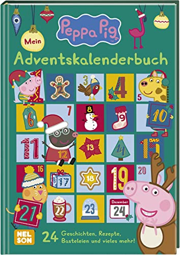 Peppa Wutz Mitmachbuch: Mein Adventskalenderbuch: 24 Tage bis Weihnachten. Ein tolles Adventskalenderbuch mit Geschichten, Rezepten, Basteleien und vielem mehr | Für Kinder ab 3 Jahren