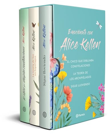 Estuche Emociónate con Alice Kellen: (El chico que dibujaba constelaciones + La teoría de los archipiélagos + Sigue lloviendo) (Planeta)