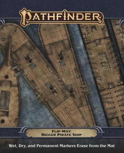 Paizo Publishing Pathfinder Flip-Mat: Bigger Pirate Ship