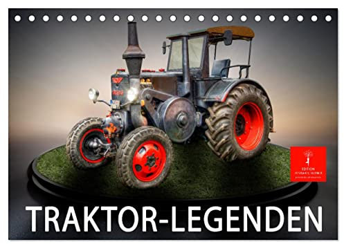Traktor - Giganten (Tischkalender 2025 DIN A5 quer), CALVENDO Monatskalender: Traktor-Giganten, beeindruckende technische Entwicklungen in ihren Zeiten. (CALVENDO Technologie)
