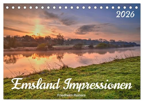 Emsland Impressionen (Tischkalender 2026 DIN A5 quer), CALVENDO Monatskalender: Das Emsland in malerischen Bildern (CALVENDO Natur)