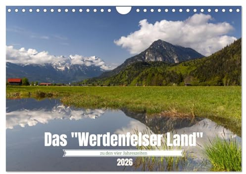 Werdenfelser Land (Wandkalender 2026 DIN A4 quer), CALVENDO Monatskalender: Das Werdenfelser Land (CALVENDO Orte)