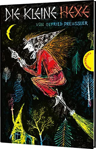 Die kleine Hexe: Die kleine Hexe: Kinderbuch-Klassiker ab 6, gebundene Ausgabe schwarz-weiß illustriert