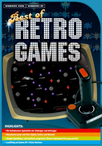 Best of Retro Games, CD-ROM Für Windows XP, Vista