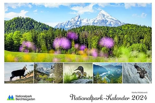 Nationalpark Berchtesgaden Kalender 2024: Mit Mondphasen, Feiertagen und Infotexten