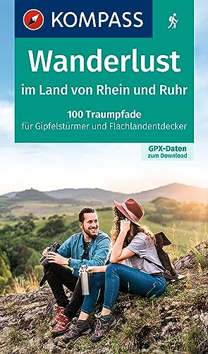 KOMPASS Wanderlust im Land von Rhein und Ruhr: 100 Traumpfade für Gipfelstürmer und Flachlandentdecker, GPX-Daten zum Download
