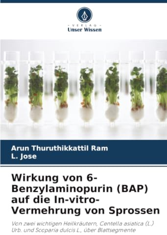 Wirkung von 6-Benzylaminopurin (BAP) auf die In-vitro-Vermehrung von Sprossen: Von zwei wichtigen Heilkräutern, Centella asiatica (L.) Urb. und Scoparia dulcis L., über Blattsegmente
