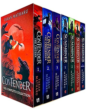 Taran Matharu Summoner & Contender Series 7 Books Collection Set