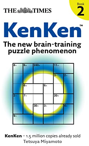 The Times: KenKen Book 2: The new brain-training puzzle phenomenon (The Times Puzzle Books)