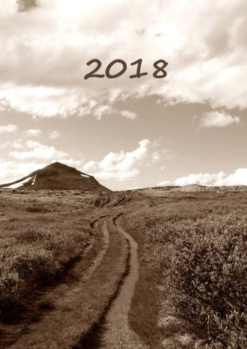 MY BIG FAT CALENDAR 2018 - YOUR WAY (Great Britain): 1 day per DIN A4 page, lined