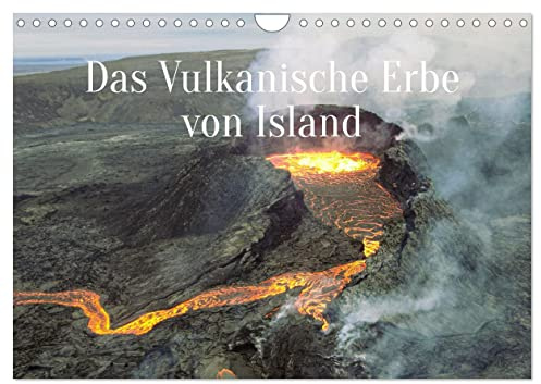Das Vulkanische Erbe von Island (Wandkalender 2026 DIN A4 quer), CALVENDO Monatskalender: Willkommen auf der Insel wo es kracht, zischt und brodelt. (CALVENDO Orte)