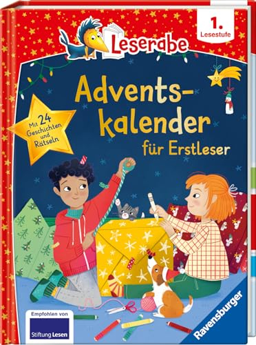 Adventskalender für Erstleser - Lesen lernen mit dem Leserabe - Erstlesebuch-Adventskalender 2024 für Kinder ab 6 Jahre