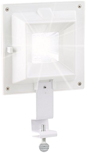 Lampe solaire 6 LED pour clôture et gouttière [Lunartec]