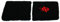 wuerfel24 Schweißband/Armband/Handgelenkband ANARCHIE/ANARCHY auf schwarz 1 Stück