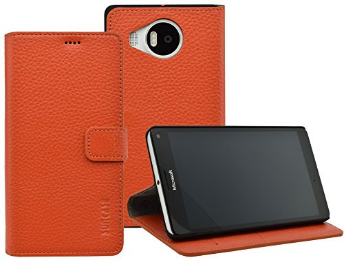 Suncase Microsoft Lumia 950 XL aspect livre (coupe slim) - RM - série